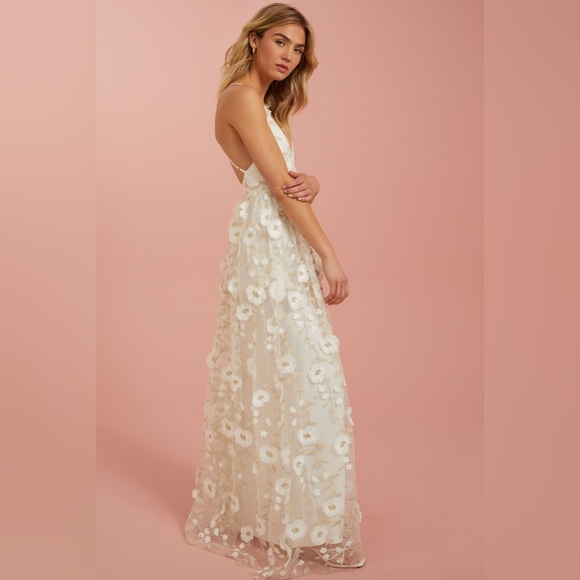 Altar'd State Arabella Maxi 3d Floral Gown - Picture 3 of 15